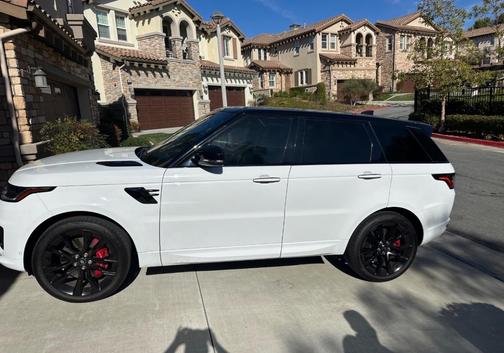 White 2021 Land Rover Range Rover Sport HST MHEV