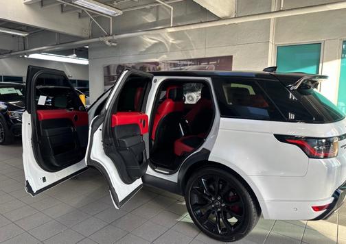 White 2021 Land Rover Range Rover Sport HST MHEV
