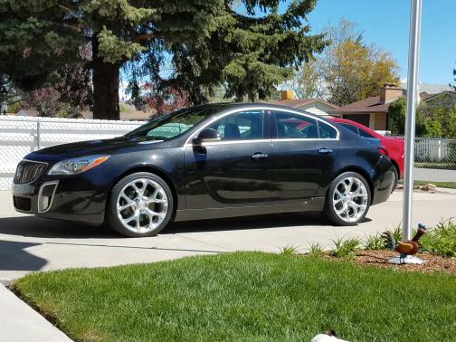 Black 2014 Buick Regal GS