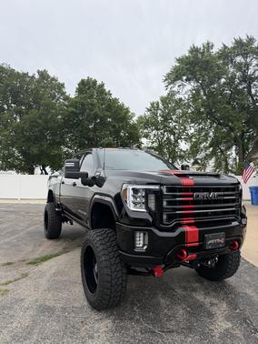 Black 2021 GMC Sierra 2500 AT4