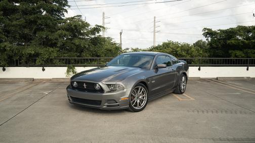 Gray 2013 Ford Mustang GT Premium