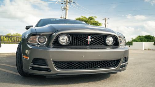 Gray 2013 Ford Mustang GT Premium