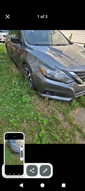 Gray 2018 Nissan Altima 2.5 SR