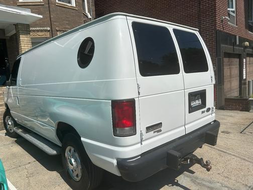 White 2011 Ford E250 Work Van