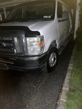 White 2011 Ford E250 Work Van
