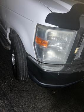 White 2011 Ford E250 Work Van