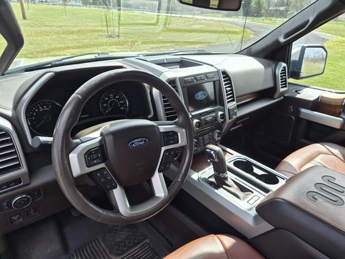 Beige 2018 Ford F-150 King Ranch