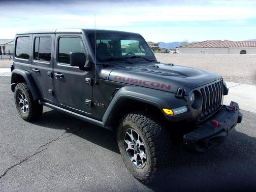 Gray 2019 Jeep Wrangler Unlimited Rubicon