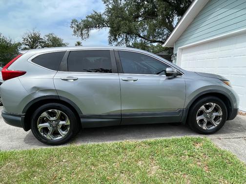 Silver 2018 Honda CR-V EX