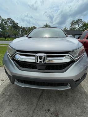 Silver 2018 Honda CR-V EX