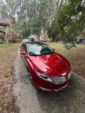 Red 2014 Lincoln MKZ Base