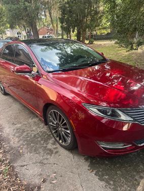 Red 2014 Lincoln MKZ Base