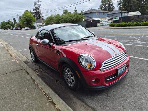 Red 2013 MINI Coupe Cooper