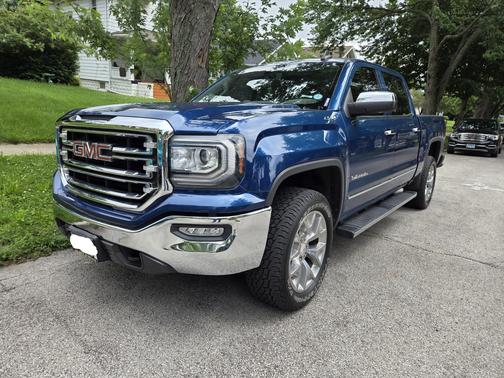Blue 2018 GMC Sierra 1500 SLT