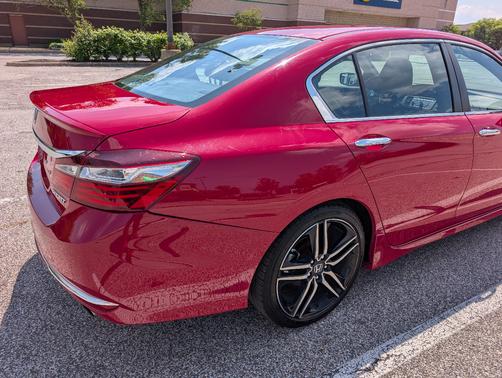 Red 2016 Honda Accord Sport