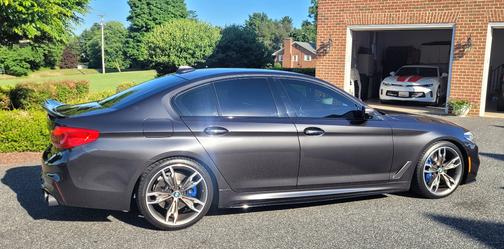 Gray 2018 BMW M550 i xDrive