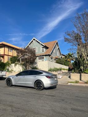 Silver 2018 Tesla Model 3 Long Range