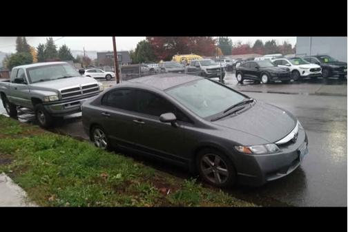 Gray 2010 Honda Civic LX-S