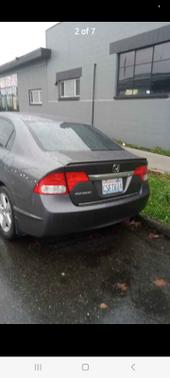 Gray 2010 Honda Civic LX-S