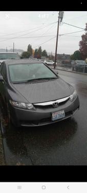 Gray 2010 Honda Civic LX-S