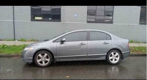 Gray 2010 Honda Civic LX-S