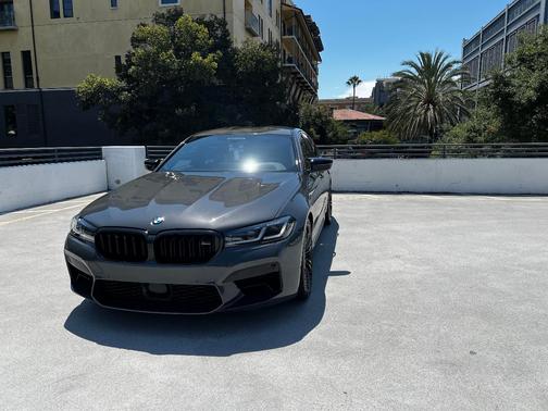 Gray 2021 BMW M5 Base