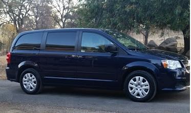 Blue 2014 Dodge Grand Caravan SXT
