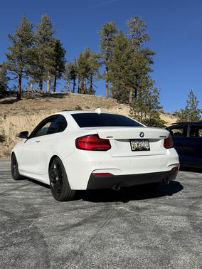 White 2019 BMW M240 i xDrive