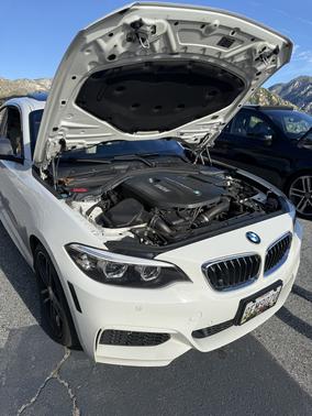 White 2019 BMW M240 i xDrive