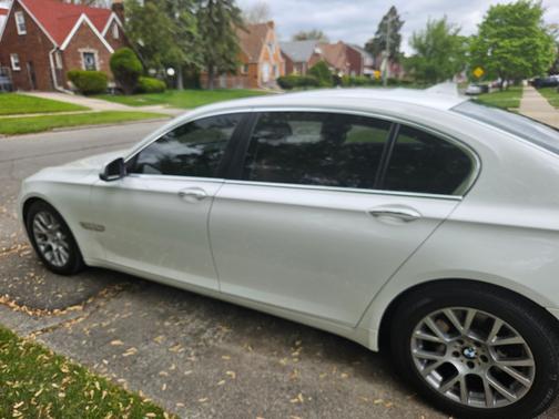 Beige 2013 BMW 740 Li xDrive