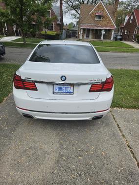 Beige 2013 BMW 740 Li xDrive