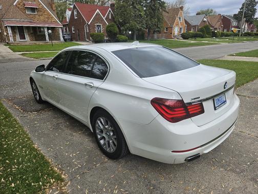 Beige 2013 BMW 740 Li xDrive