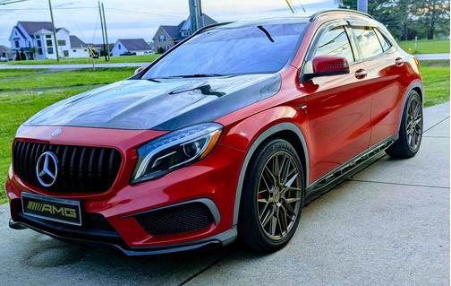 Red 2016 Mercedes-Benz AMG GLA AMG GLA 45 4MATIC