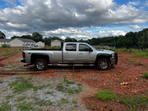 Silver 2011 Chevrolet Silverado 3500 LTZ