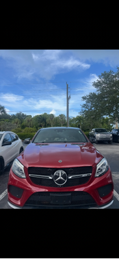 Red 2018 Mercedes-Benz AMG GLE 43 Coupe 4MATIC