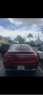 Red 2018 Mercedes-Benz AMG GLE 43 Coupe 4MATIC