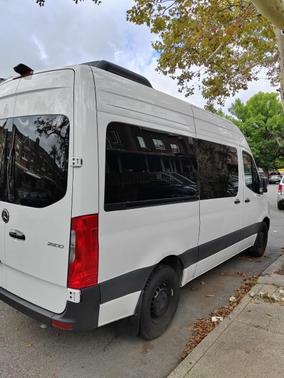 White 2025 Mercedes-Benz Sprinter 2500 Standard Roof