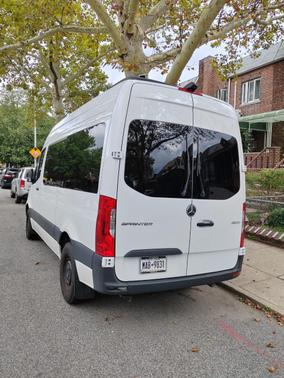 White 2025 Mercedes-Benz Sprinter 2500 Standard Roof
