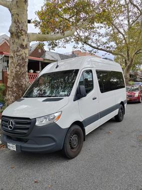 White 2025 Mercedes-Benz Sprinter 2500 Standard Roof