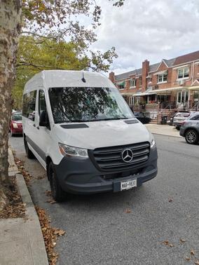 White 2025 Mercedes-Benz Sprinter 2500 Standard Roof