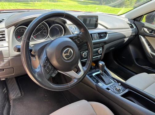Red 2016 Mazda Mazda6 i Touring