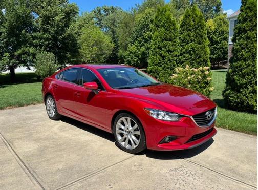 Red 2016 Mazda Mazda6 i Touring