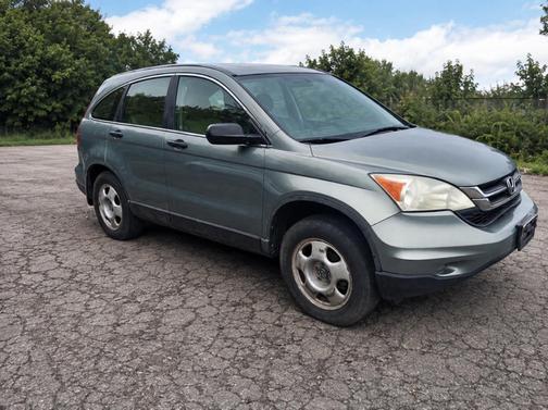 Gray 2011 Honda CR-V LX
