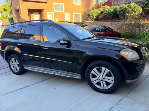 Black 2008 Mercedes-Benz GL-Class GL 450 4MATIC