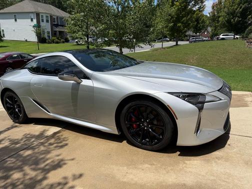 Silver 2018 Lexus LC 500 Base