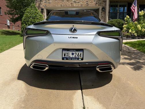 Silver 2018 Lexus LC 500 Base