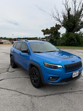 Blue 2022 Jeep Cherokee X