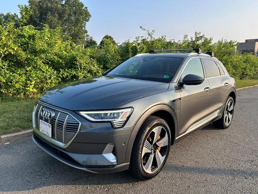 Gray 2019 Audi e-tron Prestige