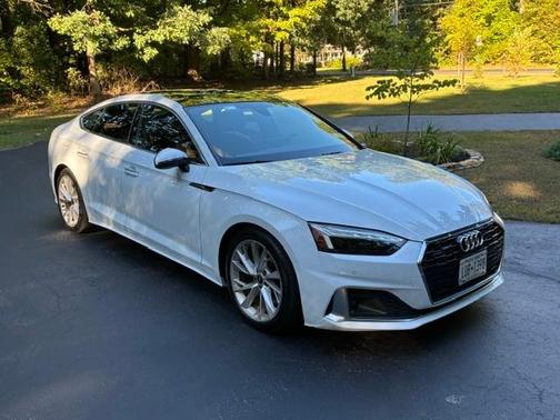 White 2021 Audi A5 Sportback Premium Plus