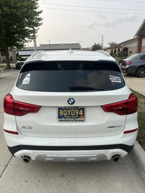 White 2019 BMW X3 xDrive30i